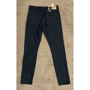 Levi's Premium Women 501 Skinny Leg Stretch High Rise Button Fly Jeans Black NWT